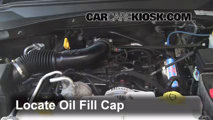 2011 Dodge Nitro Heat 3.7L V6 Oil Add Oil